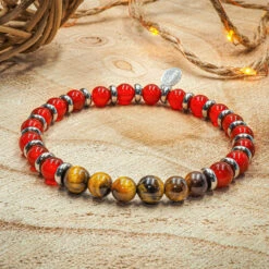 "Force Intérieure" - Oeil De Tigre - Cornaline -Hair Store 002 1 55188.1732888823