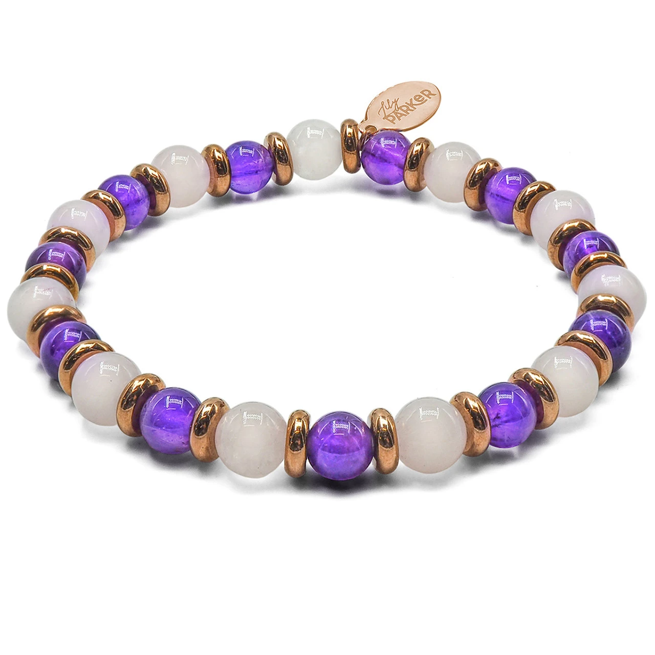 "Bonne Nuit" - Améthyste - Quartz Rose 3 "Bonne Nuit" - Améthyste - Quartz Rose