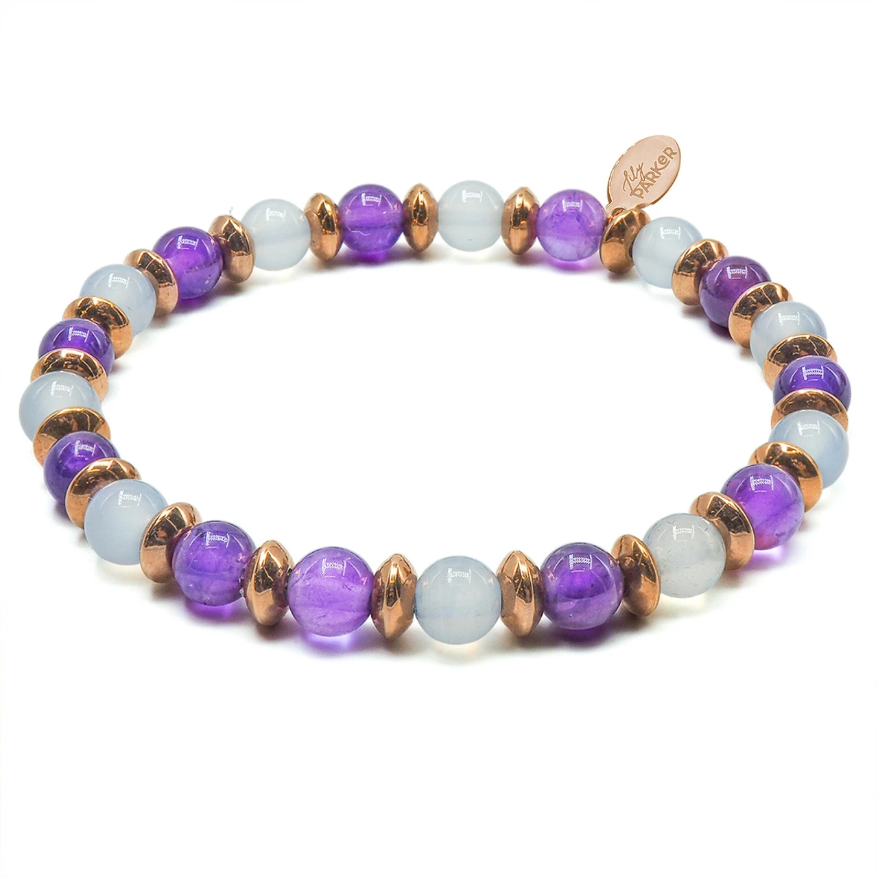 "Équilibre Parfait"- Aigue Marine - Améthyste 3 "Équilibre Parfait"- Aigue Marine - Améthyste