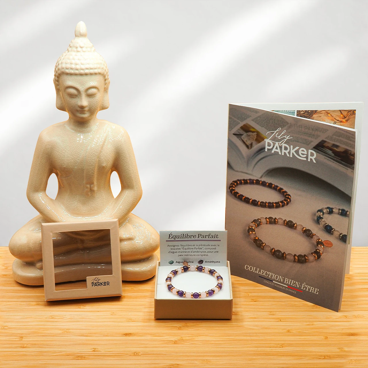 "Équilibre Parfait"- Aigue Marine - Améthyste 5 "Équilibre Parfait"- Aigue Marine - Améthyste – Image 3