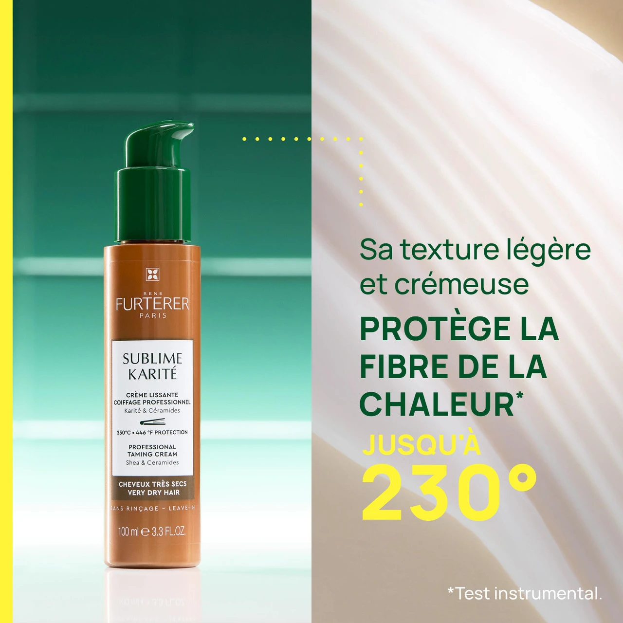 Crème Lissante Coiffage Sublime Karité René Furterer 100 Ml 5 Crème Lissante Coiffage Sublime Karité René Furterer 100 Ml – Image 3