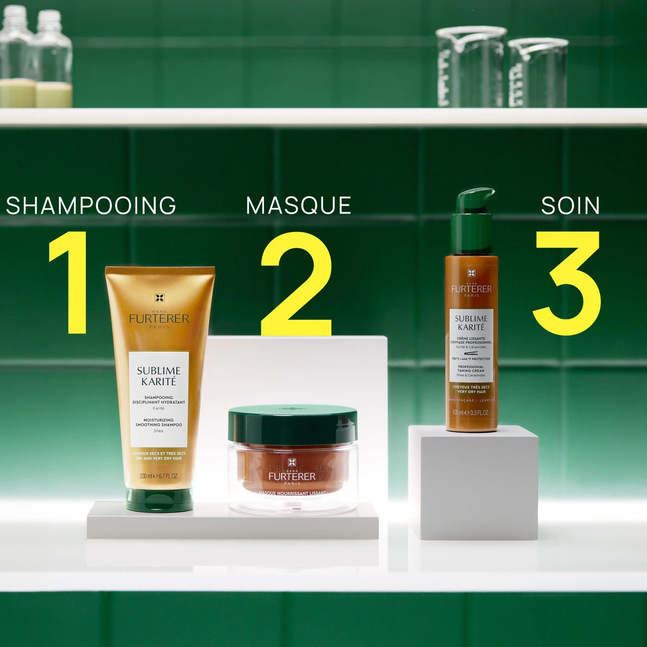 Crème Lissante Coiffage Sublime Karité René Furterer 100 Ml 6 Crème Lissante Coiffage Sublime Karité René Furterer 100 Ml – Image 4