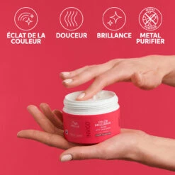 Masque Color Brilliance Cheveux Epais Invigo Wella 150ml 10 Masque Color Brilliance Cheveux Epais Invigo Wella 150ml -Hair Store 111.321 2 37408.1700664576