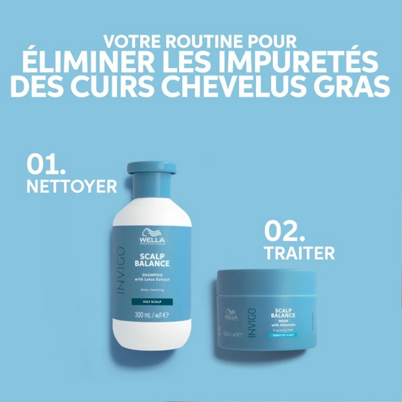 Shampoing Cuir Chevelu Gras Scalp Balance Wella 300ml 5 Shampoing Cuir Chevelu Gras Scalp Balance Wella 300ml – Image 3