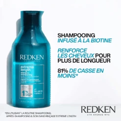 Shampooing Extreme Length Redken 1000ml -Hair Store 3474636920211 1 31144.1694782118