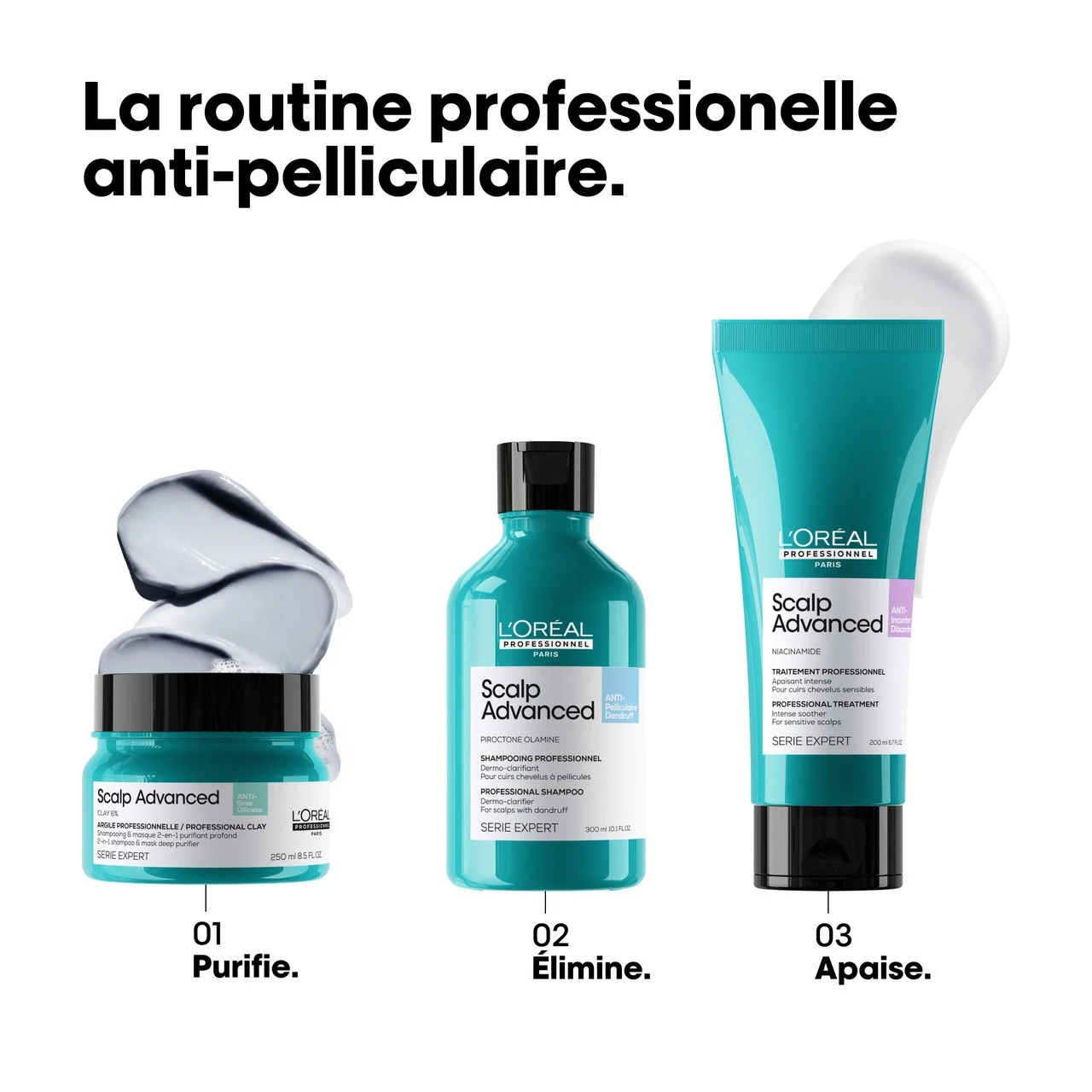 Shampooing Anti-Pelliculaire Scalp Advanced L'Oréal 300ml 7 Shampooing Anti-Pelliculaire Scalp Advanced L'Oréal 300ml – Image 5