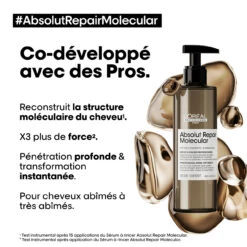 Routine Réparatrice Absolut Repair Molecular L'Oréal Professionnel 11 Routine Réparatrice Absolut Repair Molecular L'Oréal Professionnel -Hair Store 3474637153502 5 50549.1744708513