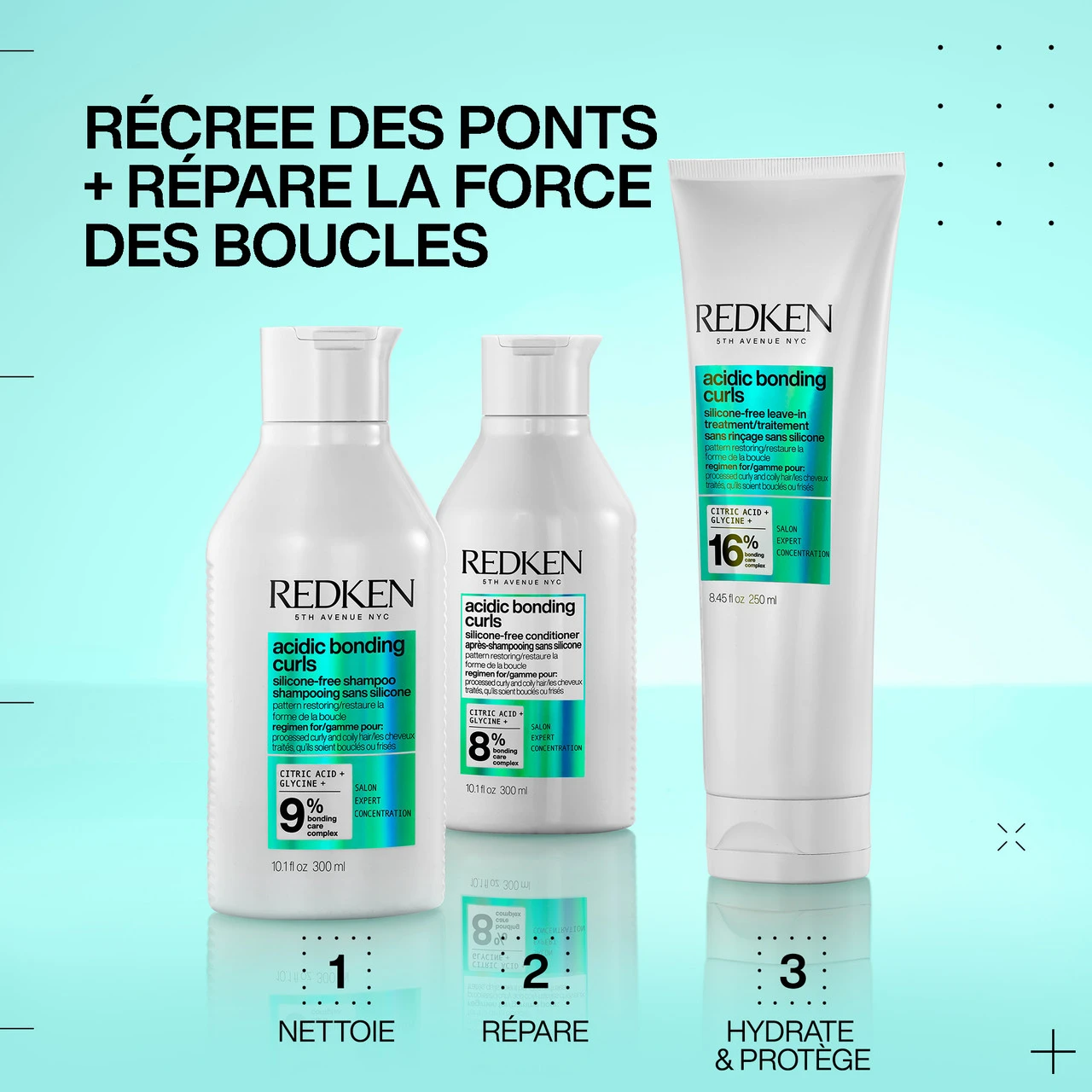 Soin Sans Rinçage Acidic Bonding Curls Redken 250 Ml 5 Soin Sans Rinçage Acidic Bonding Curls Redken 250 Ml – Image 3