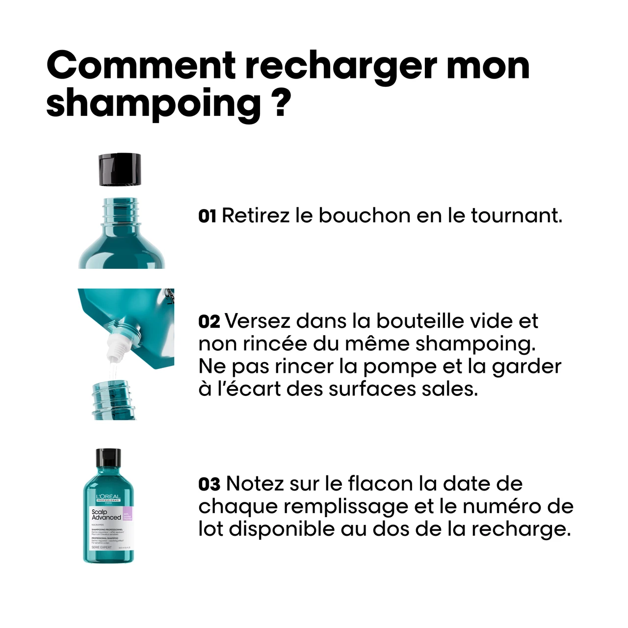 Shampooing Anti-Inconfort Scalp Advanced L'Oréal 500ml 9 Shampooing Anti-Inconfort Scalp Advanced L'Oréal 500ml – Image 7