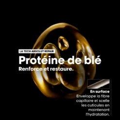 Éco-Recharge Shampooing Absolut Repair L'Oréal 1500ml -Hair Store 3474637242206 3 09532.1739198626