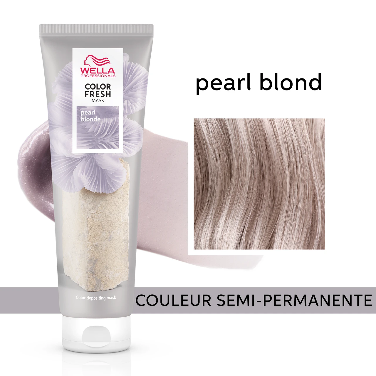 Masque Color Fresh Wella Pearl Blonde 150ml 4 Masque Color Fresh Wella Pearl Blonde 150ml – Image 2