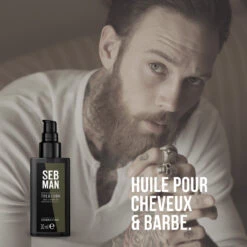 Huile Sublimatrice Cheveux Et Barbe The Groom Seb Man 30ml -Hair Store 4064666213125 2 49515.1706520727