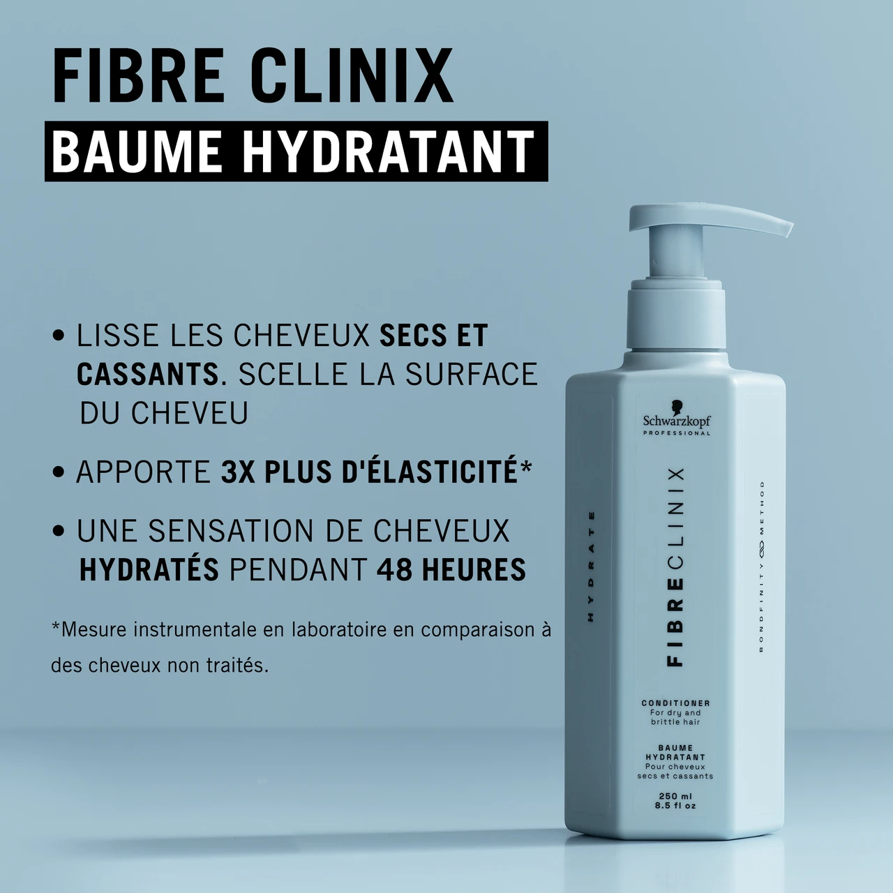 Baume Hydratant Fibre Clinix Schwarzkopf 250ml 4 Baume Hydratant Fibre Clinix Schwarzkopf 250ml – Image 2