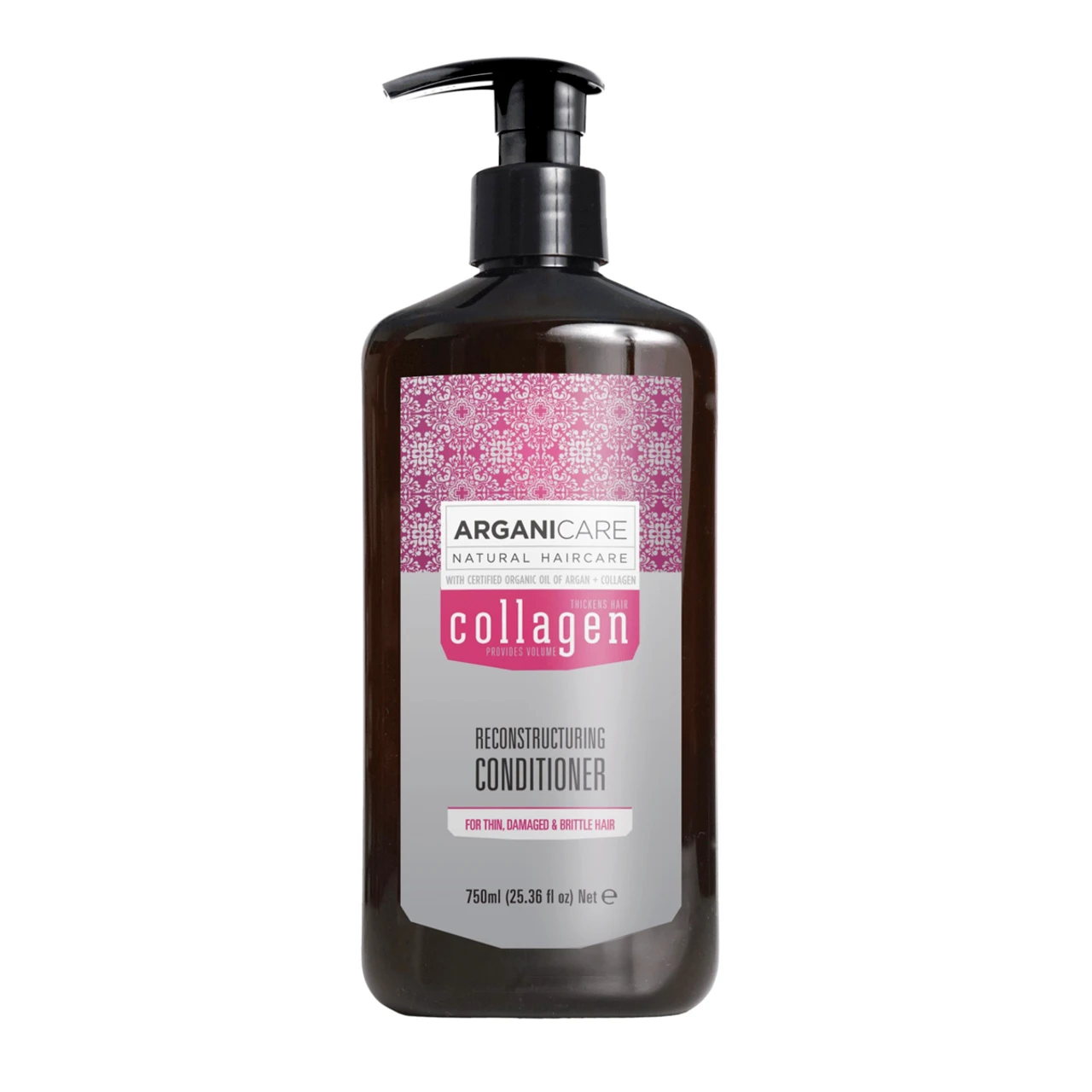 Après-Shampooing Réparateur Collagen Arganicare 750ml 3 Après-Shampooing Réparateur Collagen Arganicare 750ml