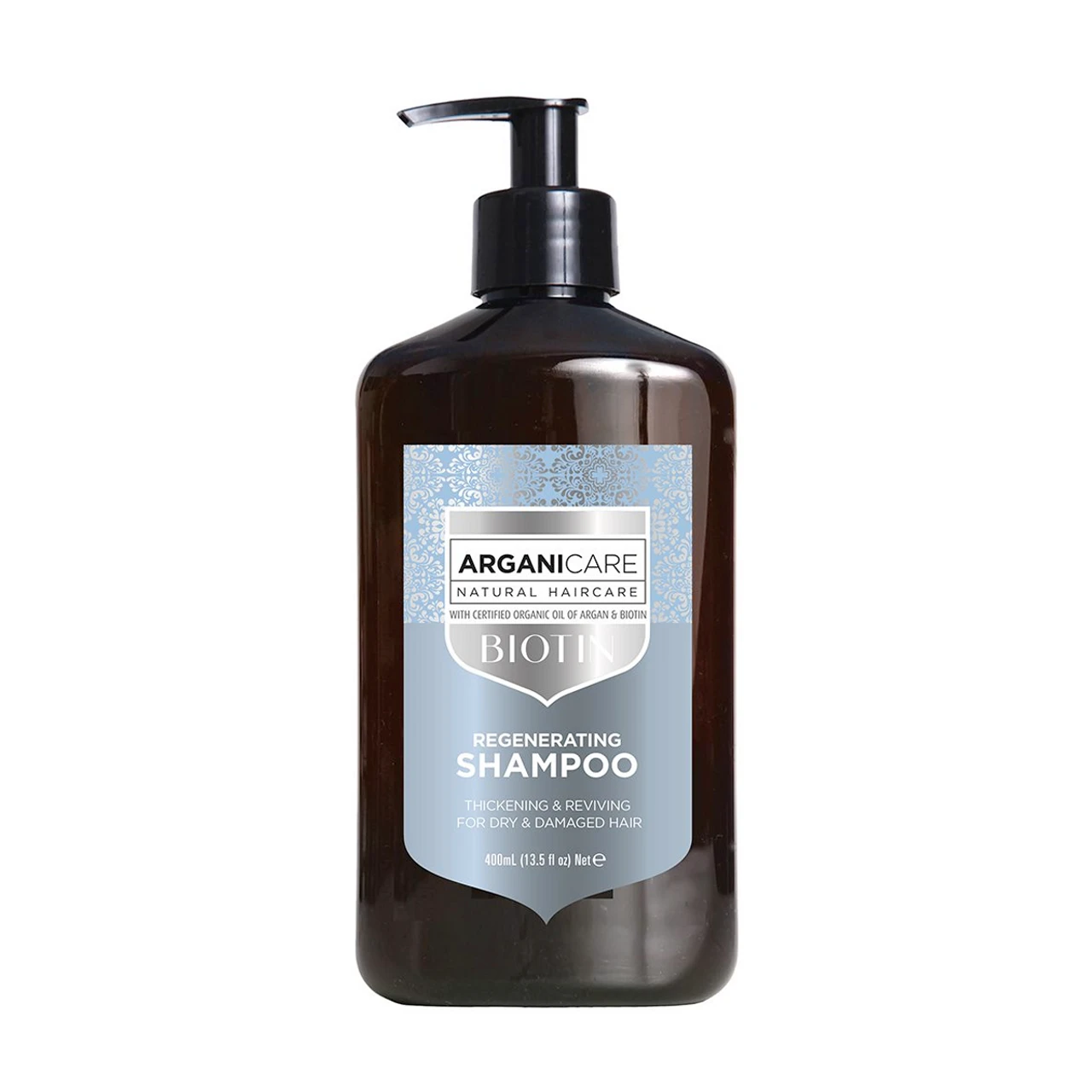 Shampooing Régénérant Biotine Arganicare 400ml 3 Shampooing Régénérant Biotine Arganicare 400ml