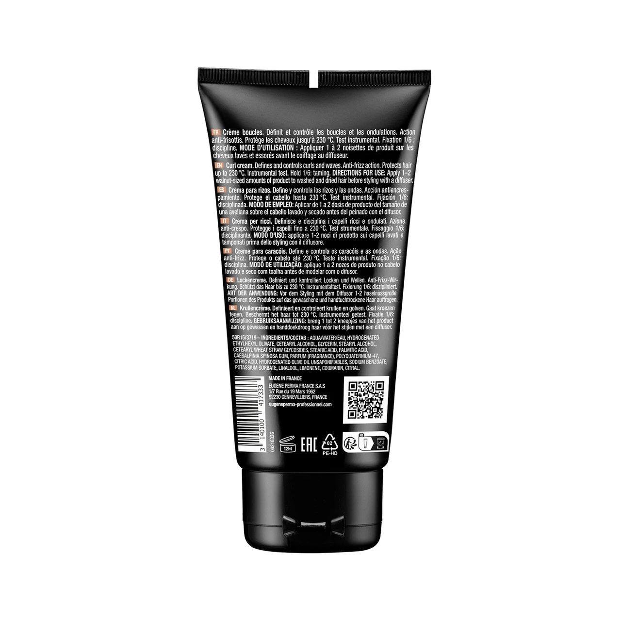 Curl Cream Curl Artiste Eugène Perma 150ml 4 Curl Cream Curl Artiste Eugène Perma 150ml – Image 2