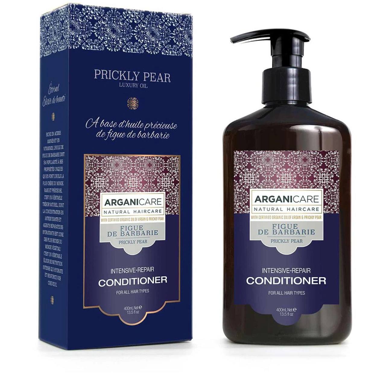 Conditioner Prickly Pear Figue De Barbarie Arganicare400ml 4 Conditioner Prickly Pear Figue De Barbarie Arganicare400ml – Image 2