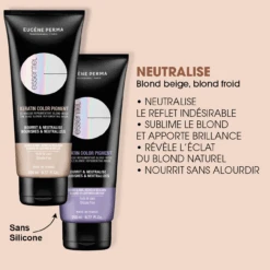 Masque Repigmentant Blond Beige Essentiel Eugène Perma 200ml -Hair Store ESSENTIEL Masque Repigmentant Blond Froid 95680.1731939833.1280.1280 38917.1731941434