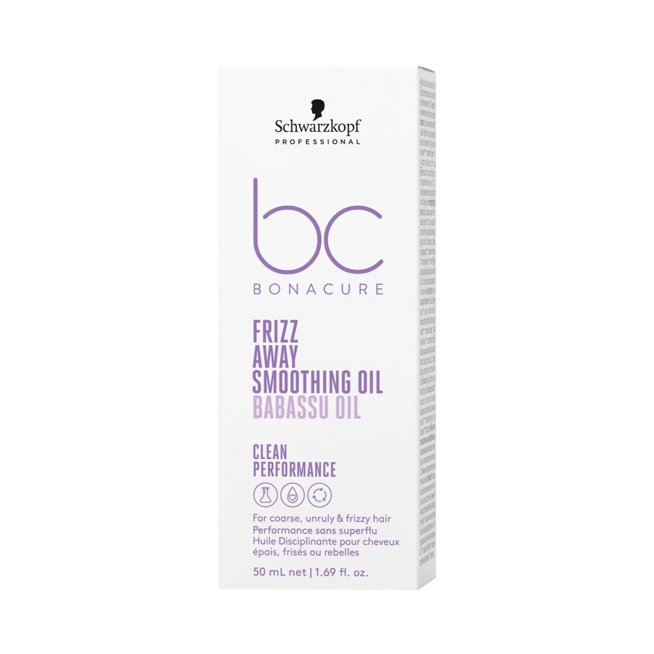 Huile Disciplinante Frizz Away Bonacure Schwarzkopf 50ml 5 Huile Disciplinante Frizz Away Bonacure Schwarzkopf 50ml – Image 3