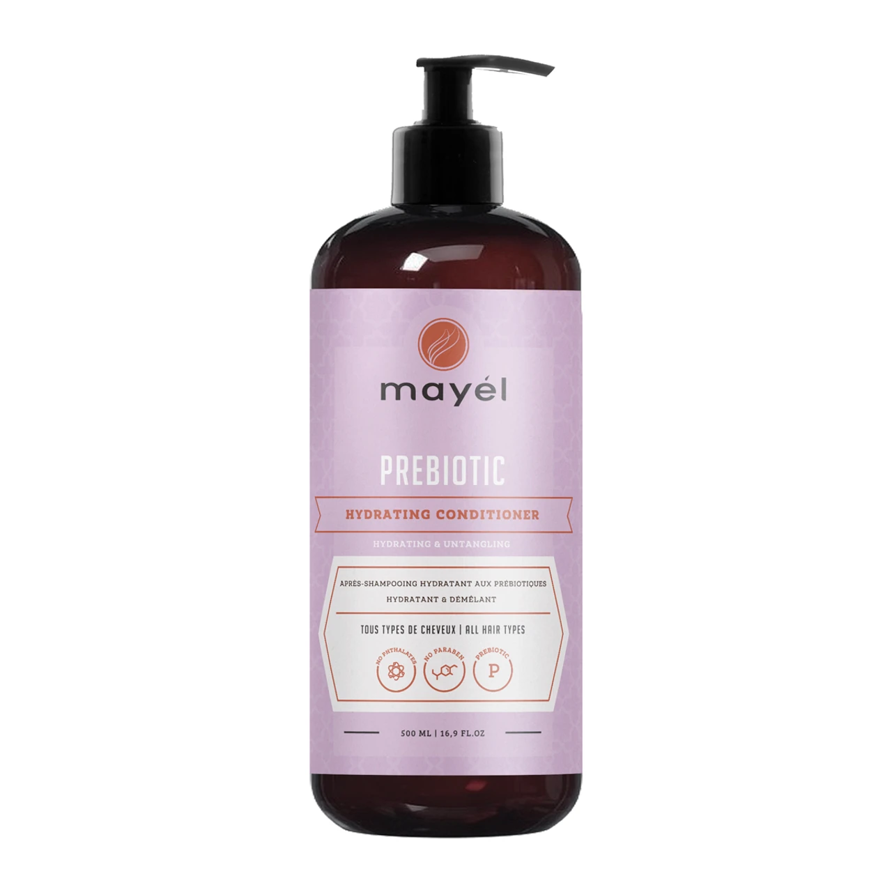 Après-Shampooing Hydratant Aux Probiotiques Mayel 500ml 3 Après-Shampooing Hydratant Aux Probiotiques Mayel 500ml
