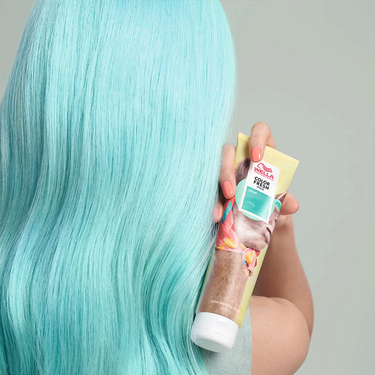 Masque Color Fresh Wella Mint 150ml 4 Masque Color Fresh Wella Mint 150ml – Image 2