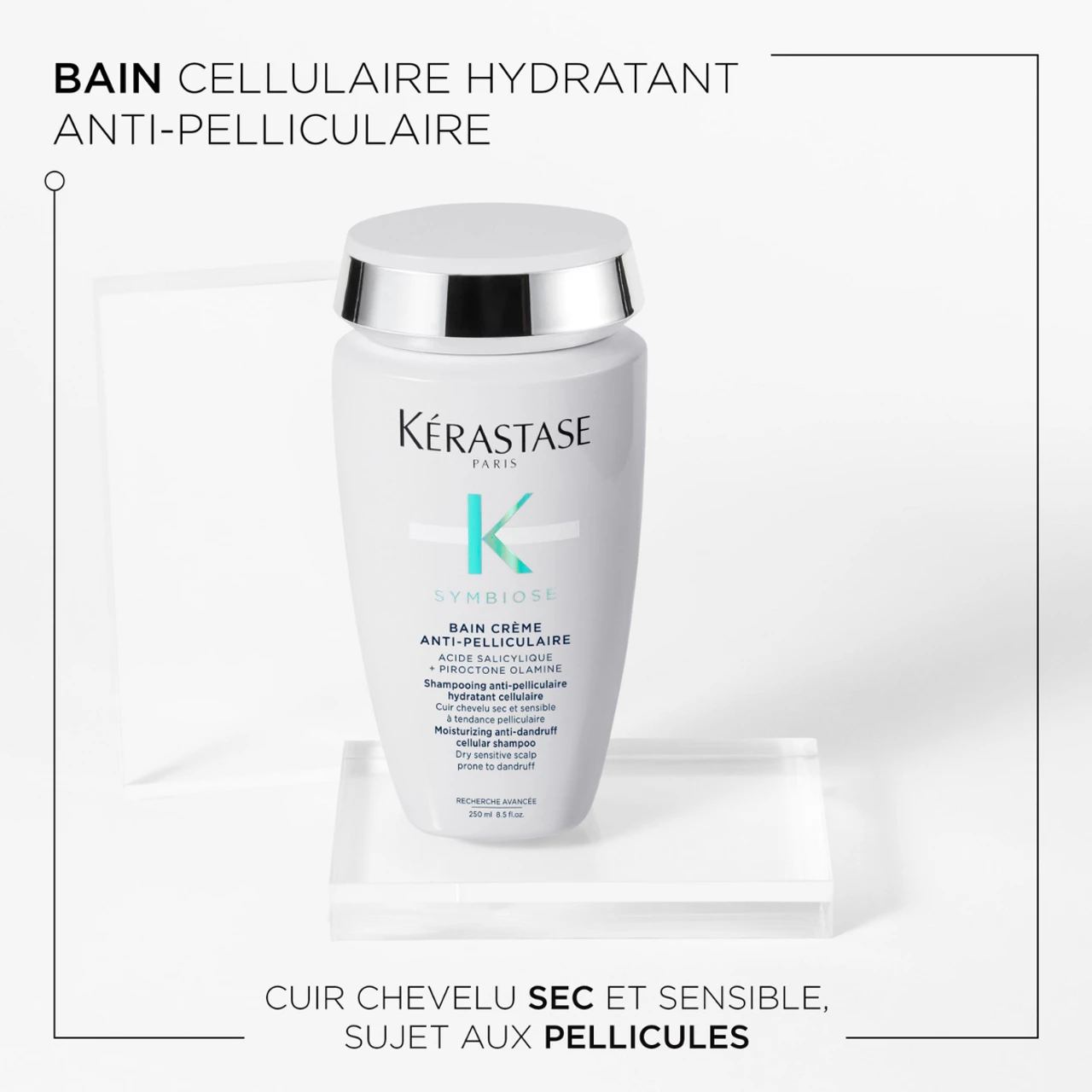 Bain Crème Anti-Pelliculaire Symbiose Kérastase 250ml 5 Bain Crème Anti-Pelliculaire Symbiose Kérastase 250ml – Image 3