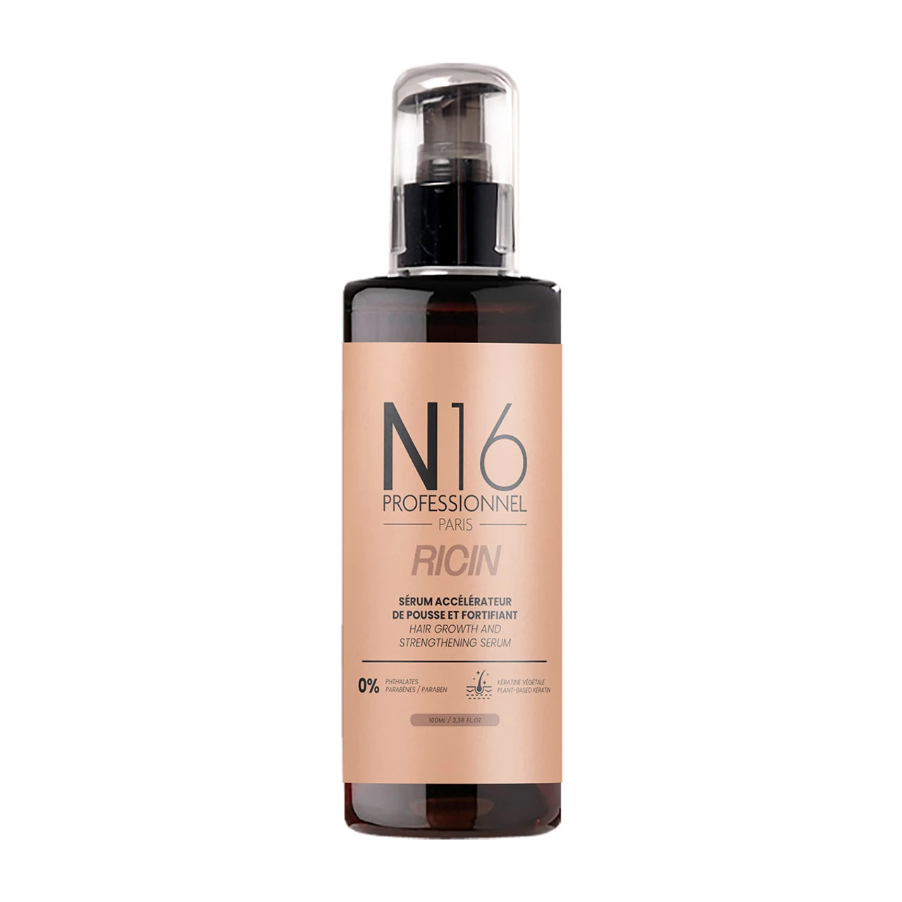 Sérum Ricin Accélérateur De Pousse N16 Professionnel 100 Ml 3 Sérum Ricin Accélérateur De Pousse N16 Professionnel 100 Ml