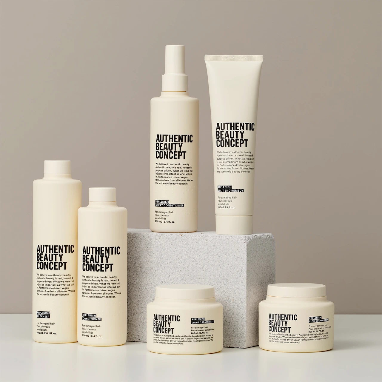 ABC Soin Réparateur De Pointes Cheveux Sensibilisés Authentic Beauty Concept 150ml 7 ABC Soin Réparateur De Pointes Cheveux Sensibilisés Authentic Beauty Concept 150ml – Image 5