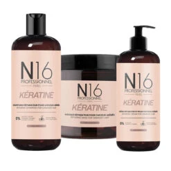 Trio Réparateur Kératine N16 Professionnel