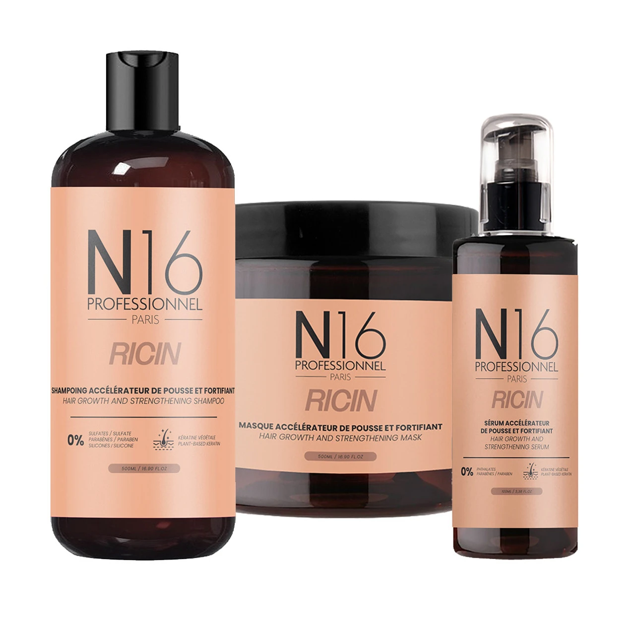 Trio Ricin Accélérateur De Pousse N16 Professionnel 3 Trio Ricin Accélérateur De Pousse N16 Professionnel