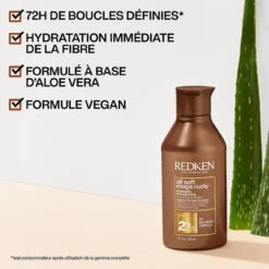 Shampooing All Soft Mega Curls Redken 300ml -Hair Store all soft mega. 1 69788.1694677997