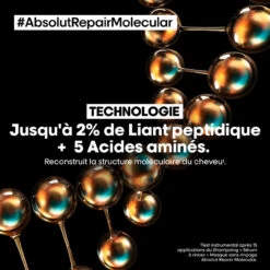 Shampooing Absolut Repair Molecular L'Oréal Professionnel 500 Ml -Hair Store b7a7ac30 a3e2 4f9c 8d7a f25dbb3a2551 79105.1694081531.1280.1280 72780.1694081968