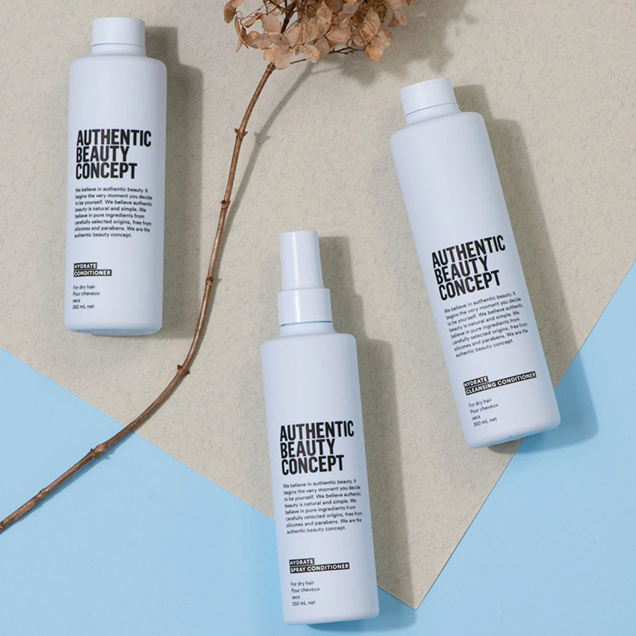 ABC Baume Hydratant Cheveux Secs Authentic Beauty Concept 250ml 4 ABC Baume Hydratant Cheveux Secs Authentic Beauty Concept 250ml – Image 2