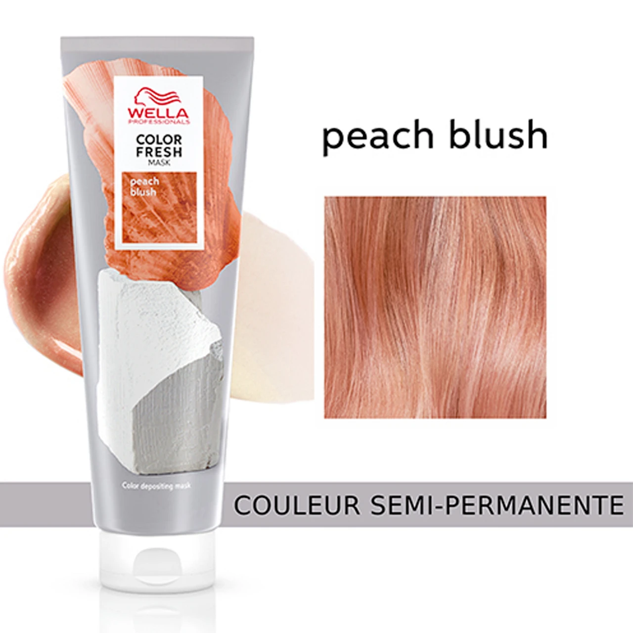 Masque Color Fresh Wella Peach Blush 150ml 5 Masque Color Fresh Wella Peach Blush 150ml – Image 3