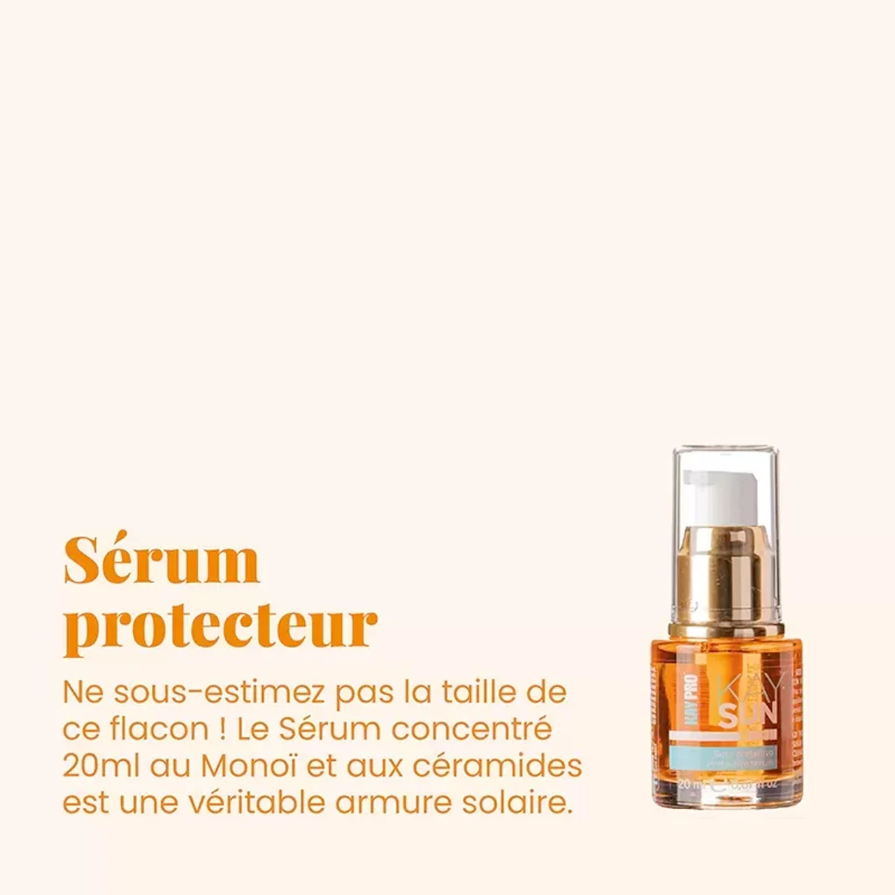 Sérum Protecteur Monoi Solaire KaySun 20ml 4 Sérum Protecteur Monoi Solaire KaySun 20ml – Image 2