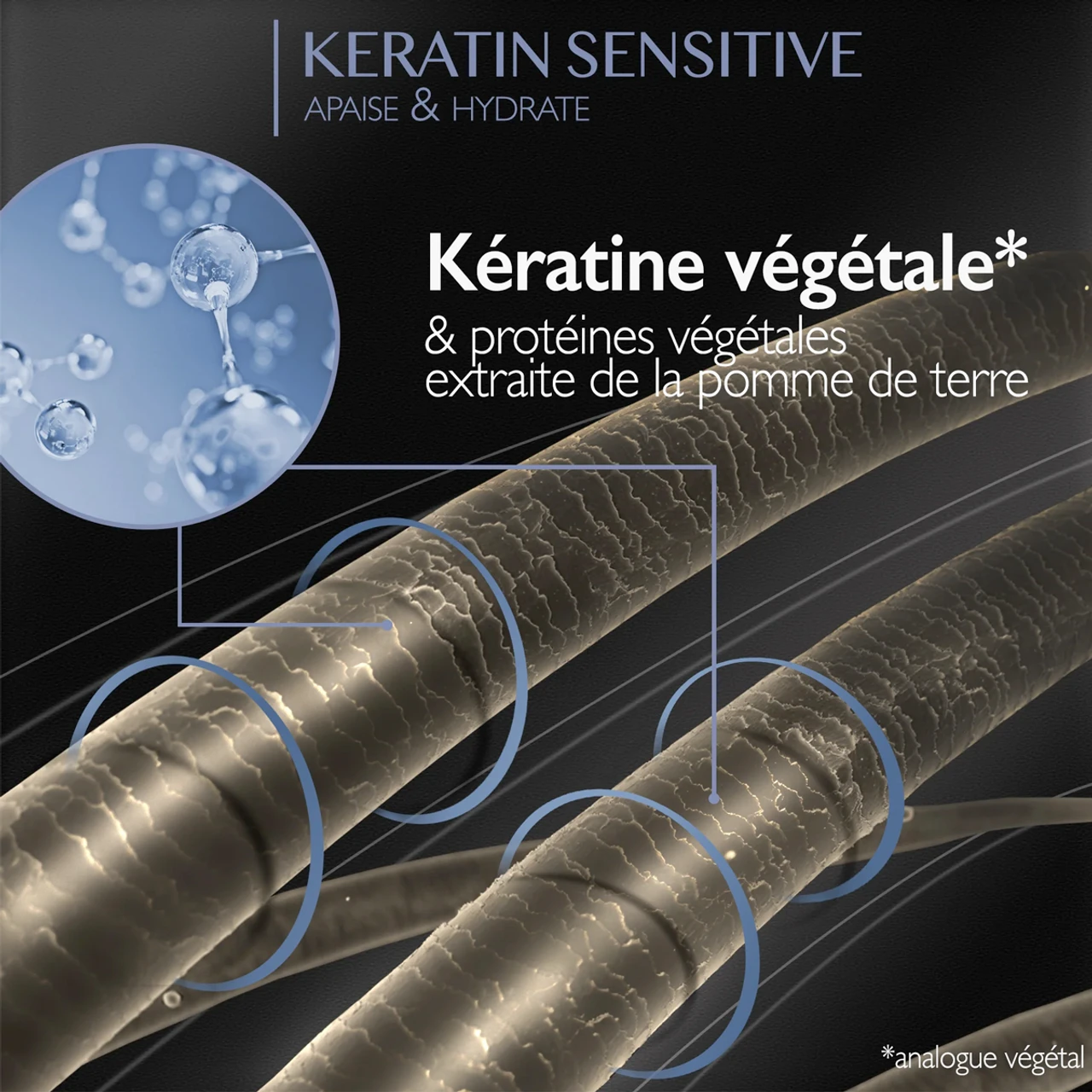 Serum Keratin Sensitive Eugène Perma 40ml 4 Serum Keratin Sensitive Eugène Perma 40ml – Image 2