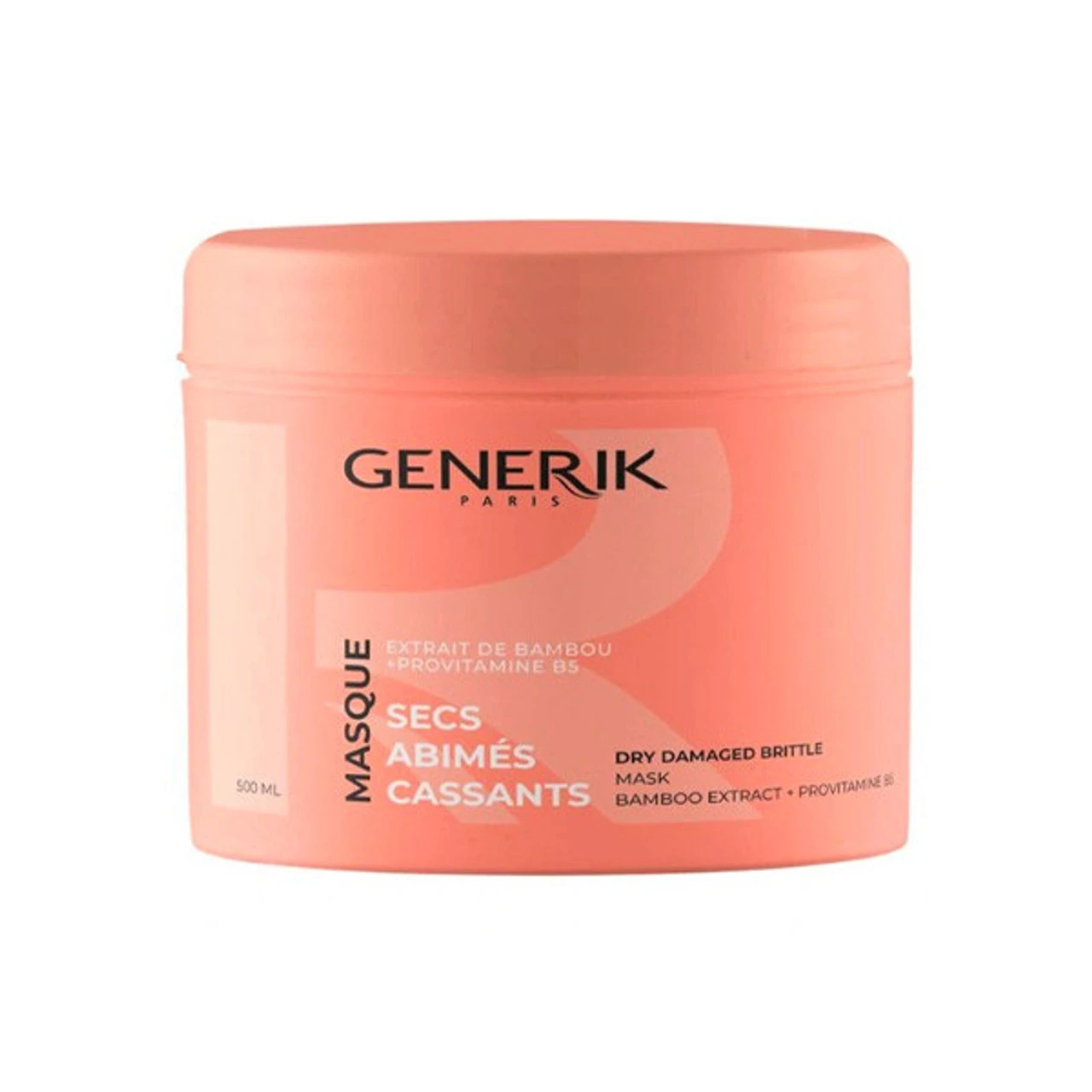 Masque Secs Abîmés Cassants Generik 250ml 3 Masque Secs Abîmés Cassants Generik 250ml
