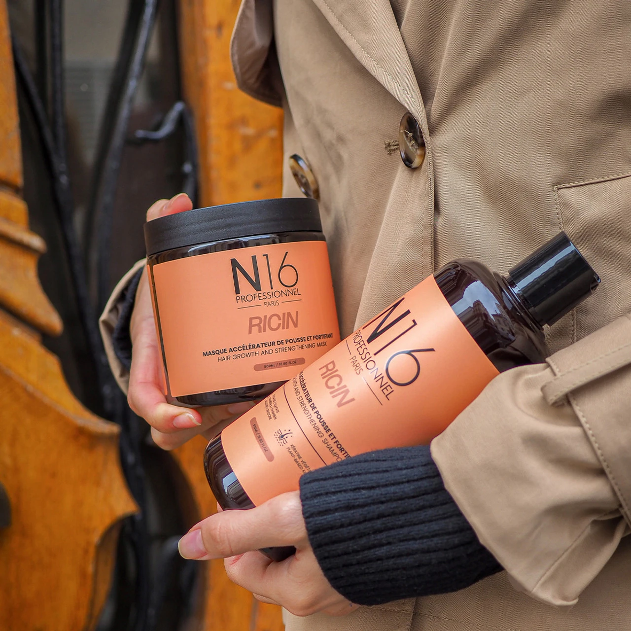 Shampooing Ricin Accélérateur De Pousse N16 Professionnel 500 Ml 6 Shampooing Ricin Accélérateur De Pousse N16 Professionnel 500 Ml – Image 4