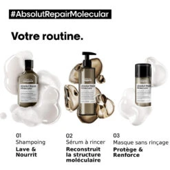 Shampooing Absolut Repair Molecular L'Oréal Professionnel 300 Ml 11 Shampooing Absolut Repair Molecular L'Oréal Professionnel 300 Ml -Hair Store molecular 1 25564.1694081532.1280.1280 68640.1694081968.1280.1280 73480.1694087331