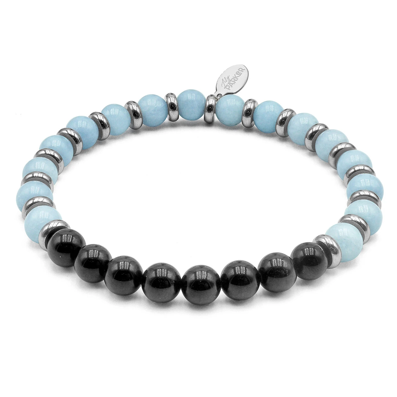 "Peau Apaisée" - Aigue Marine - Tourmaline Noire 3 "Peau Apaisée" - Aigue Marine - Tourmaline Noire