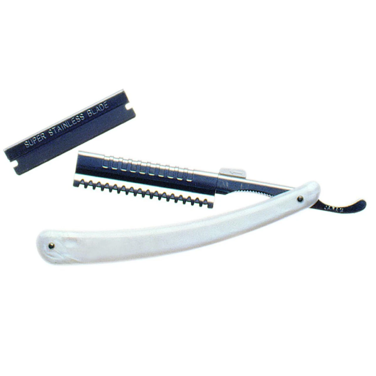 Rasoir Efilleur Professionnel Kim Lux Blanc 4 Rasoir Efilleur Professionnel Kim Lux Blanc – Image 2