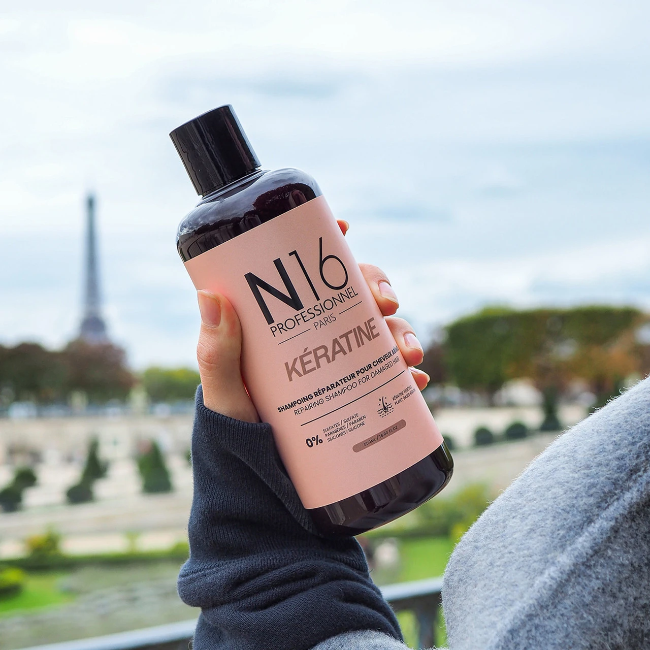 Trio Réparateur Kératine N16 Professionnel 4 Trio Réparateur Kératine N16 Professionnel – Image 2