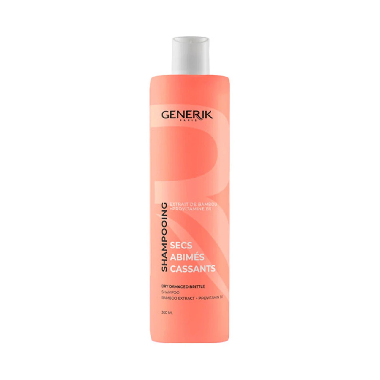 Shampooing Secs Abîmés Cassants Generik 300ml 3 Shampooing Secs Abîmés Cassants Generik 300ml