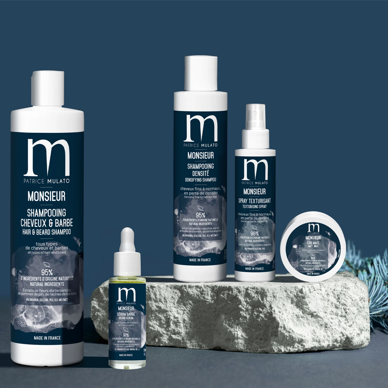 Shampoing Cheveux&Barbe Monsieur Mulato 200ml 5 Shampoing Cheveux&Barbe Monsieur Mulato 200ml – Image 3